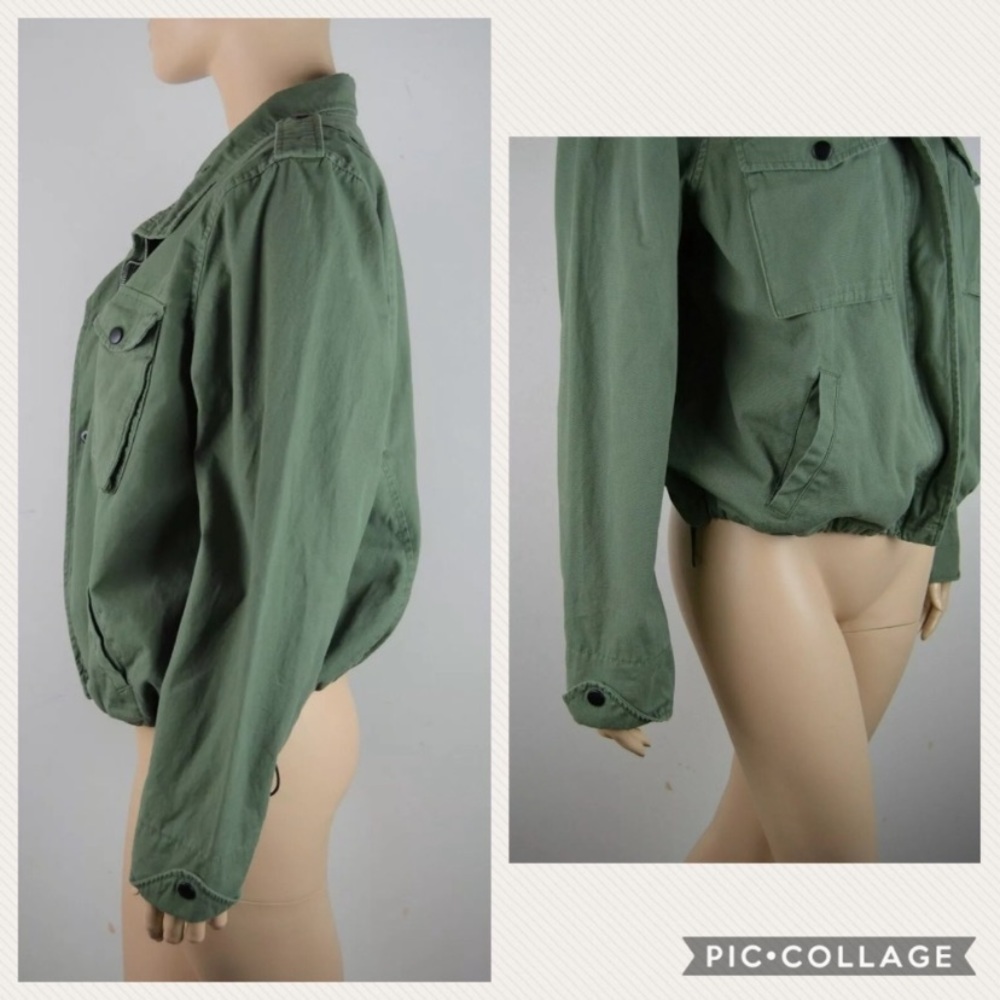 Green Utility Jacket - image 3